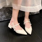High HeeleWomen Slippers Closed Modern Slides Summer Shoes Women Sandals Pointed Toe Slippers