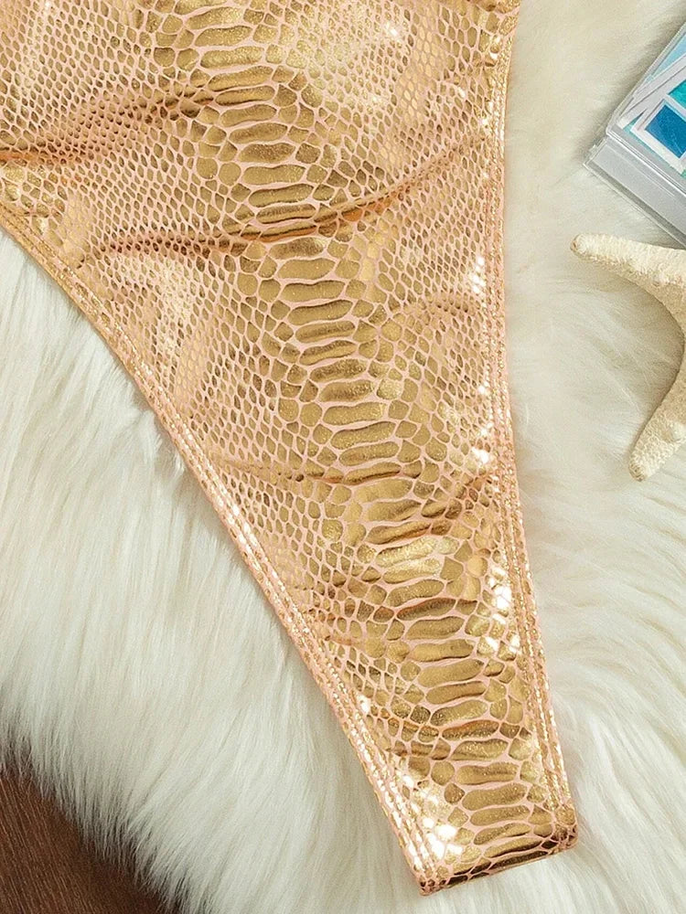 Extreme Mini Micro String Cross Backless Women Monokini Swimwear One Piece Swimsuit Female High Cut Bathing Suit Swim Beachwear