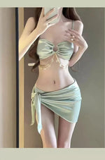 New Swimsuit Women Micro Bikini Bathing Suit Fashion Sexy Summer New Model Korean Version Cinjunto De Dos Piezas Mujer 2025