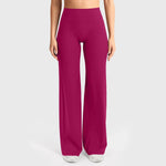 High Waist Pocket Yoga Pants for Women - Stretch Breathable Gym Workout Leisure Tummy Control Tights with Pockets