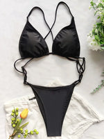 High Cut Out G String Female Swimwear One Piece Swimsuit Women Mini Micro Thong Monokini Bather Backless Bathing Suit Swim Wear