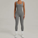 Seamless Yoga Jumpsuits Sports Fitness Hip-lifting Hollow Beauty Back One-piece Workout Running Gym Leggings Bodysuits for Women