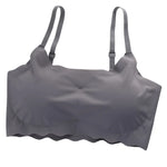Seamless Bra Push Up Bras For Women Ice Silk Underwear Sports Fitness Bra Sexy Lingerie No Steel Ring Soft Support Bra