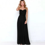 Women Dress Halter Sleeveless Backless Multiple Strap Design Party Dress Wedding Banquet Festival Long Dress