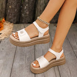 Women Comfortable Sandals Wedges Platform Ankle Strap CasualWalking Sandals