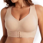 Women's Jelly Sports Bra Posture Correcting Breathable Supporting Anti-Sagging Lifting Soft Support Full Cup Yoga Daily Bra