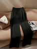 Women's Elegant High Waist Straight Pants Casual Street Style Long Trousers Office Business Fashion Wide Leg Pants Summer Wear