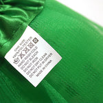 Womens Shamrock Sequin Tulle Skirt Elastic Waist St Patricks Day Tutu Flared Mini Skirt Glittery Bottoms For Festival Costume