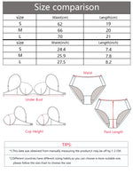 5-piece set of women's sexy embroidered flower underwear with seamless hollow out easy to wash and dry underwear C960