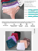 5PCs/Set Sexy Lace Thongs for Women Solid G-String Panties Floral Perspective Underwear Female Soft Breathable Women Lingerie
