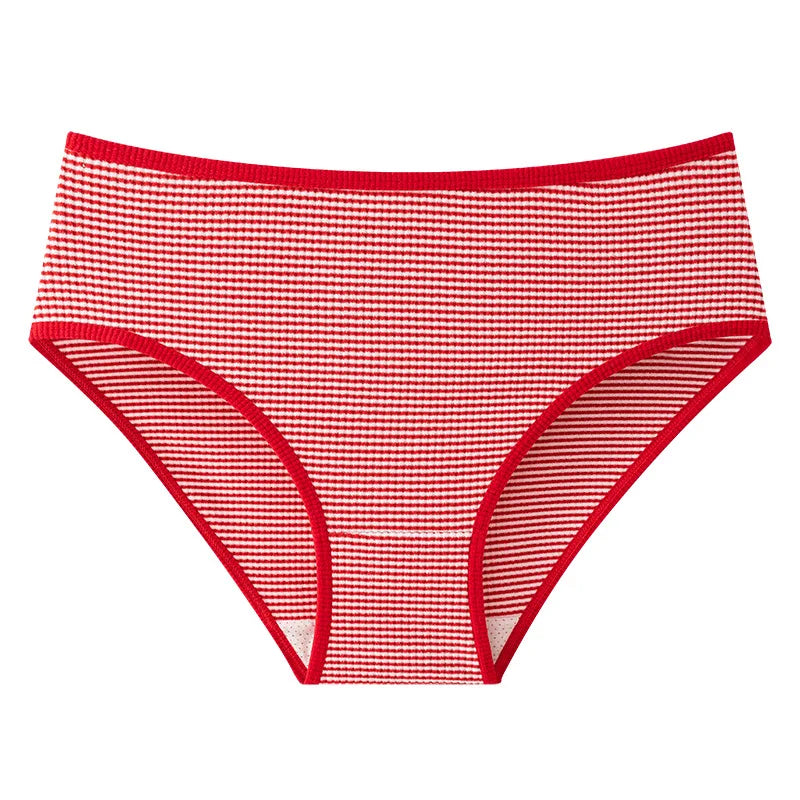 2Pcs/Set Women High Rise Panties Seamless Underwear Winter Warm Underpants Breathable Briefs Female Sexy Lingerie