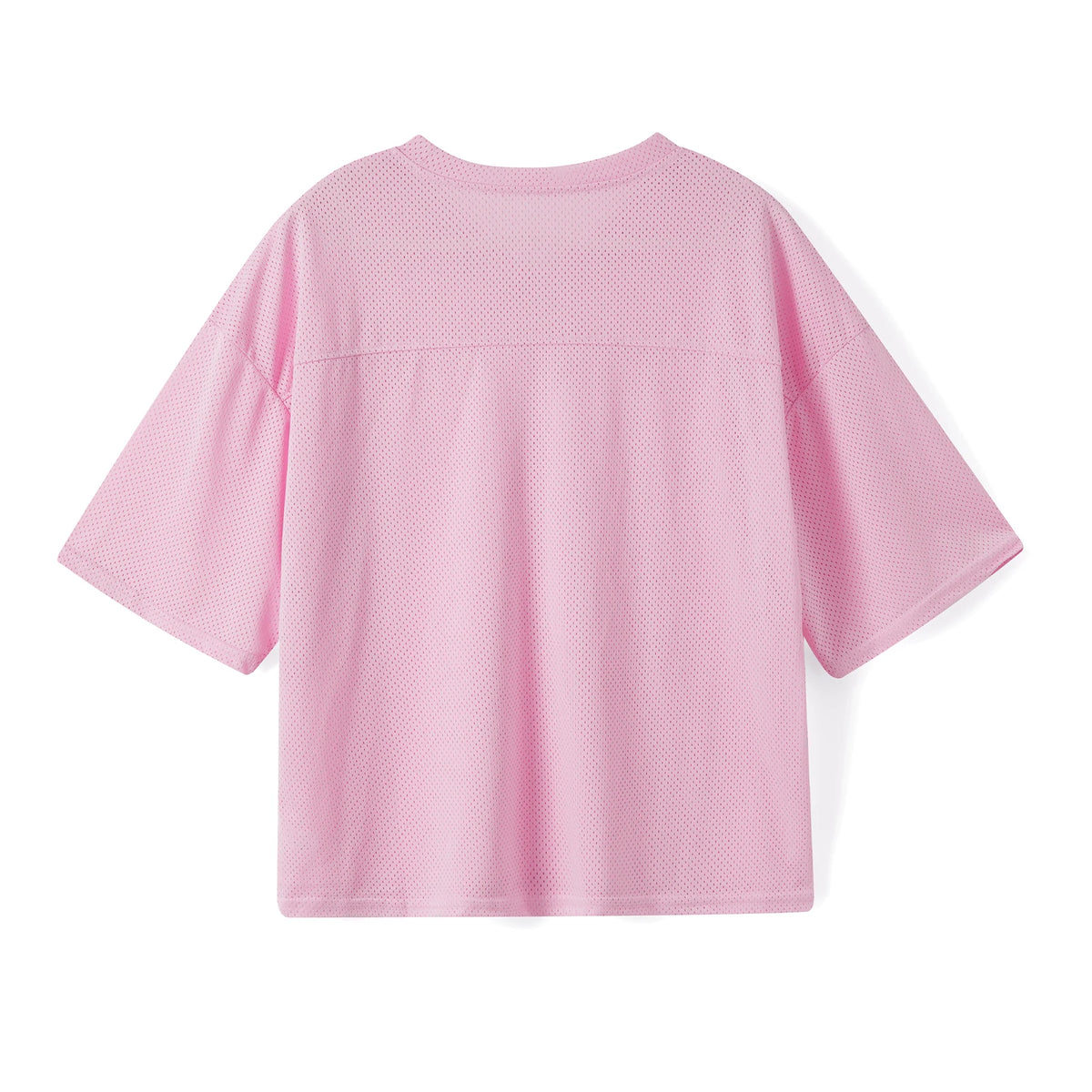 Women T-shirt V Neck Short Sleeve Numbers Print Loose Summer Tops Streetwear for Casual Daily