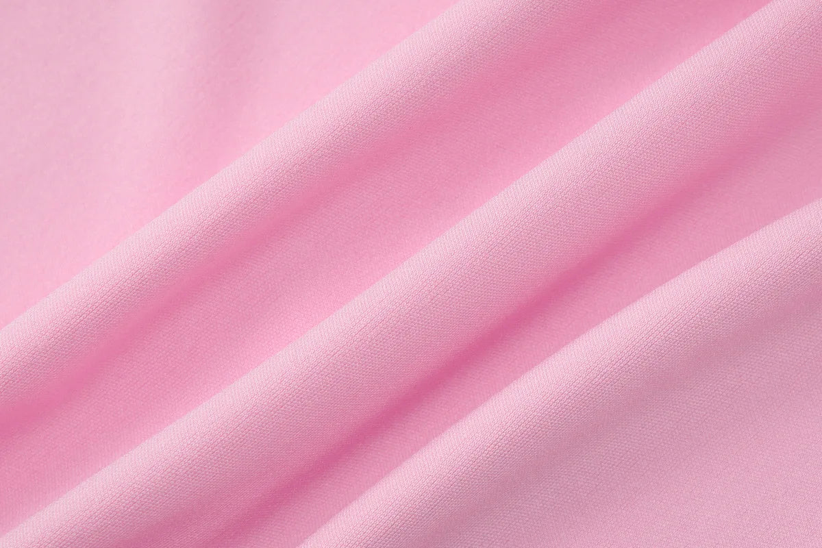 FDYOUI Pink T-shirts 2026 Summer Woman Clothes O-neck Single Breasted Cardigan Tops Female Short Sleeve Slim T Shirt Streetwear