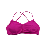 Gym Sports Bra Women Strappy Seamless Yoga Bra Padded Cross Back Gym Bras V Scoop Workout Crop Top Running Yoga Tops Fitness