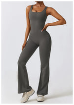 Women Sexy Back V Jumpsuit Gym Set Training Yoga Suit Sportswear Sports Jumpsuit Fitness Rompers Stretch Workout Bodysuits 8260