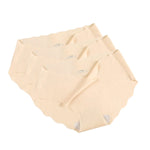 3Pcs/Set Seamless Ice Silk Panties Women Low Waist Briefs Female Underpants Invisible Underwear Sexy Lingerie M-XL Intimates
