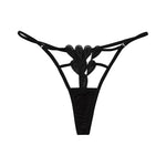 Sexy Thong Lace Panties Women Briefs Girls G String Hollow Out Transparent Underwear Female Thin Low Waist Lingerie Size S-XL