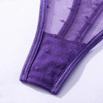 Toucheart Sexy Jumpsuit Embroidered Printing See-Through Sexy Lingerie For WomenHollow Out Backless Sexy Pajamas Jumpsuit New