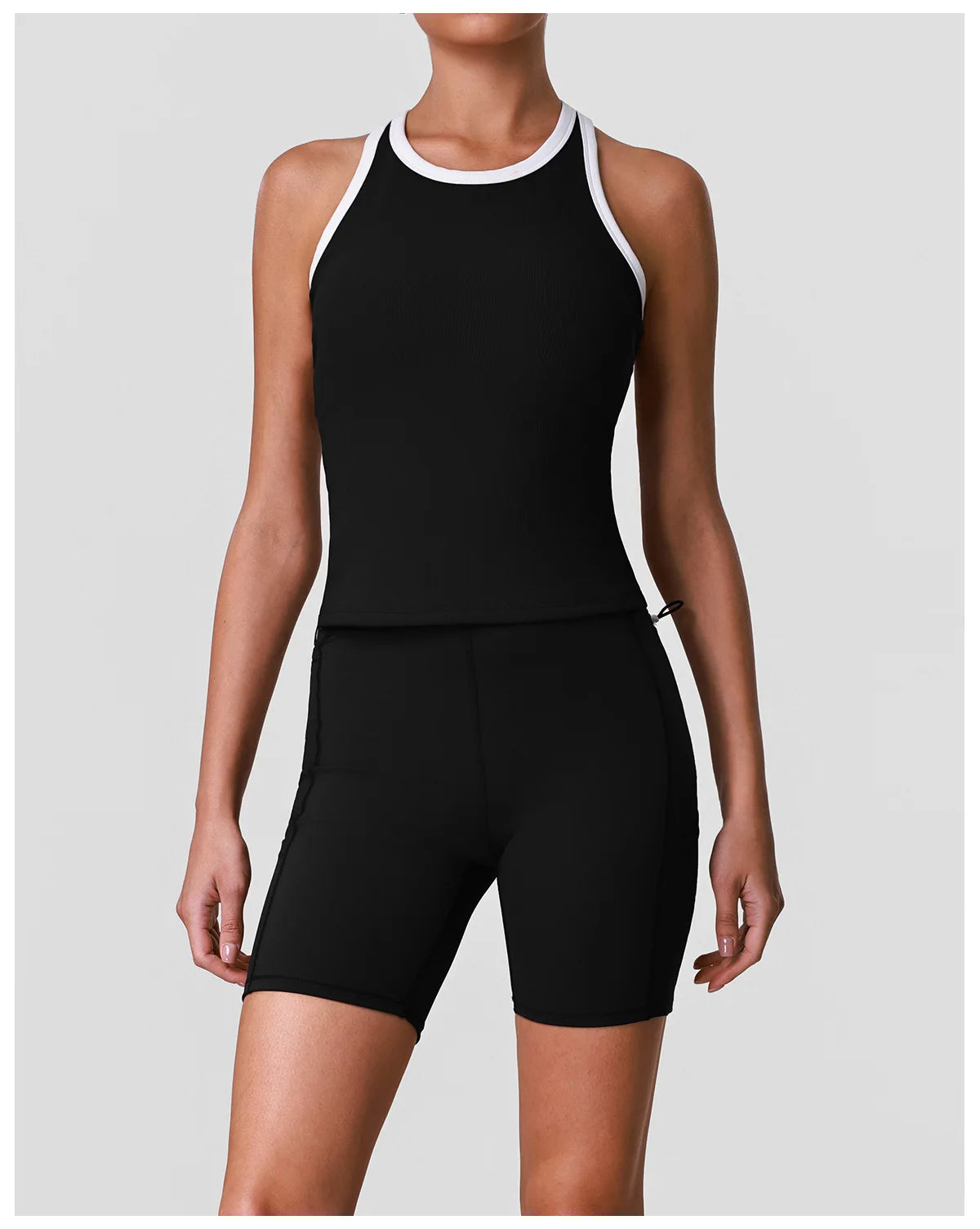Naked High Waisted Yoga Shorts Women Quick Drying Side Pocket Cycling Pants Outdoor Abdominal and Hip Lifting Sports Shorts