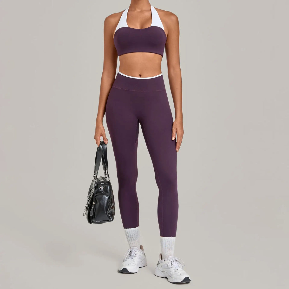 Women's Seamless Yoga Sets Sports Fitness Sleeveless Vest Hip-lifting Slim Fit Pants Suits Workout Gym Training Running Sets