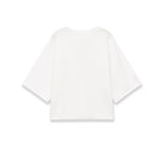 Fashion Casual Short Sleeve Knit Top Women Black White V Neck T Shirt Loose Fit Casual Short Sleeved Top For Summer Elegant E9OJ