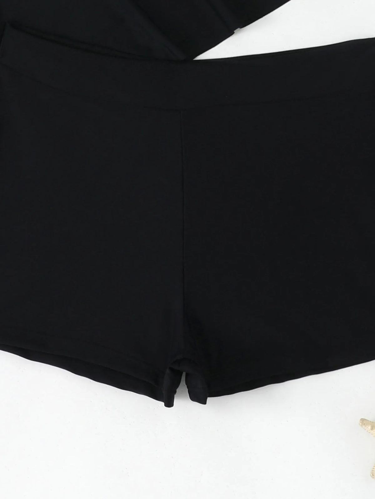 Summer Two Pieces Swimsuit Woman High Waisted Swimwear Female Tankini Sets Beach Wear Bathing Suit Sports Swimming Suit Shorts