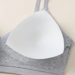 Comfort Cotton Bra Panties Set Women Push-Up Bra Low Waist Thongs Sports Underwear Sexy Lingerie Set Female T-Back Intimates