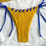 2026 Triangle String Bikinis Women Swimwear Female Sexy Swimsuit Solid Bathers Bathing Swimming Swim Suit Beachwear
