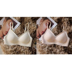 2Pcs/Set Seamless Bras For Women Sexy Lingerie Padded Non-wire Brassiere Adjust Shoulder Strap Underwear Comfort Intimates