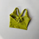 Women's Shock-Absorbing Yoga Sports Bra Summer Fitness Gathered Breasts Accessory Breathable Comfortable Yoga Sports Bra