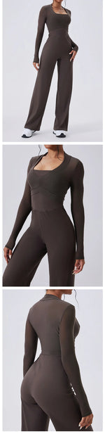 Women Crop Tops Yoga T-shirts Solid Sports Top Long Sleeve Running Shirts Sexy Exposed Navel Quick Dry Fitness Gym Sport Wear