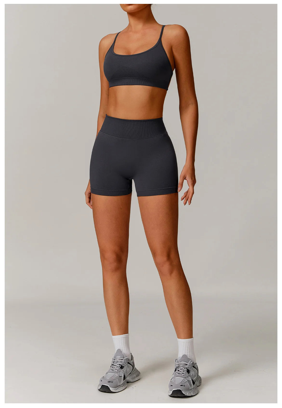 2/3PCS Yoga Set Women Workout Set Seamless Sportswear Gym Clothing Fitness Long Sleeve Crop Top High Waist Leggings Sports Suits