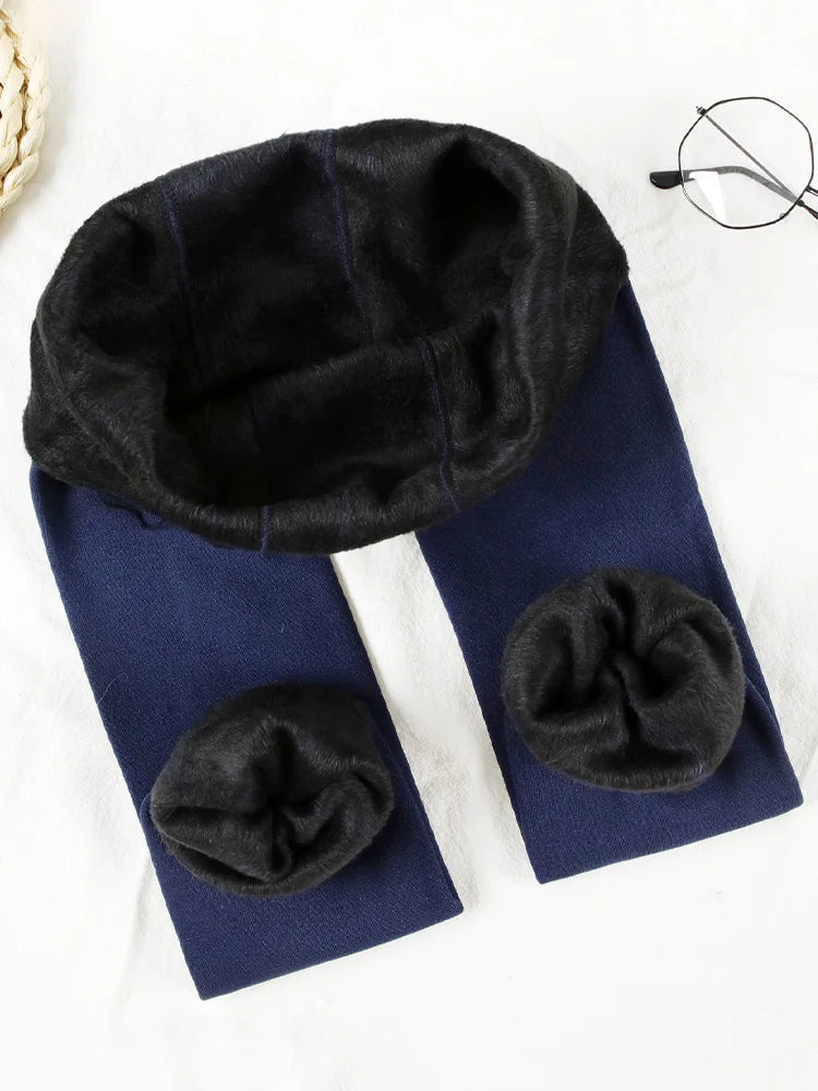 Autumn Winter Warm Fleece Women Leggings Velvet Thicken High Waist Tights Elastic Slim Solid Color Leggings Prevent Cold Tights