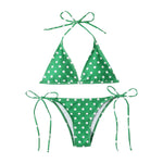 Polka Dot Sexy Bikini Sets Women's Swimsuit Push-Up Padded Bra Thong Bathing Suit Brazilian Beachwear Dots Print Swimming Suit