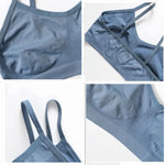 Women Buttery Soft Bra And Panties Set Push-Up Unlined Brassiere Breathable Ribbed Underwear Stretchy Crop Top Sexy Lingerie Set
