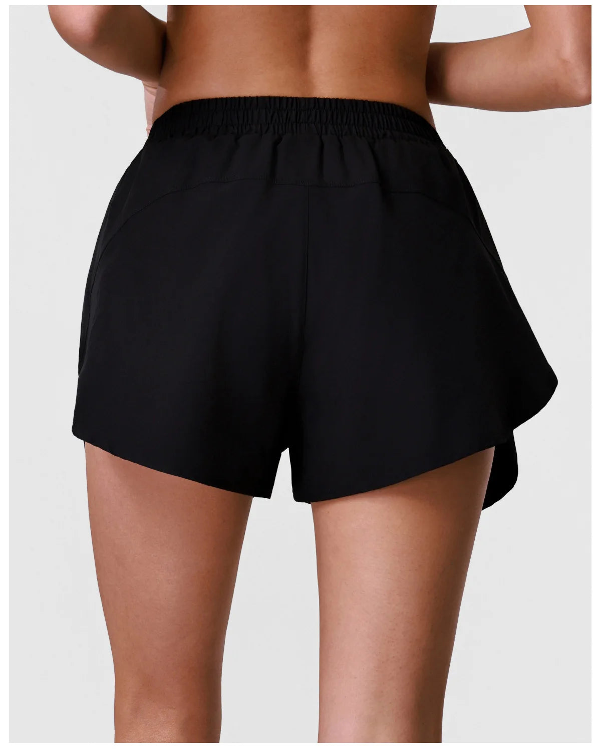 Breathable Yoga Tennis Shorts Women Anti Glare Belt Lined Sports Pants Outwear Quick Drying Training Running Fitness Shorts