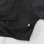 Black Drawstring Swimwear Bikinis Sets Mujer 2026 Crop Top Shorts Bottom Swimsuit Women Sexy Bathing Suit Beachwear Bikini Swim