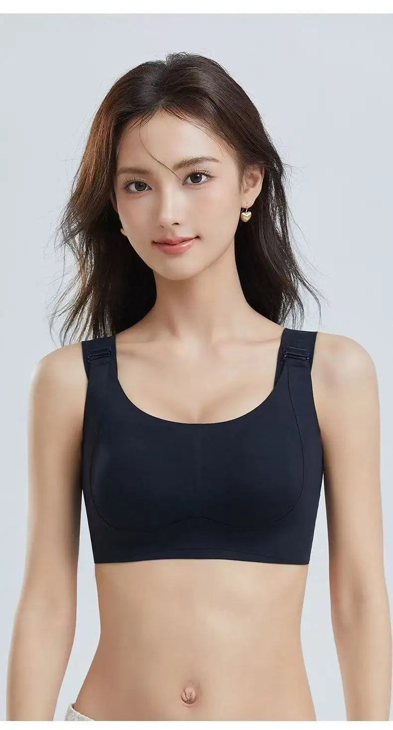 New Seamless Minimizer Bra for Women, Full Cup Lift & Side Support, Anti-Sagging Wireless Comfort, Adjustable Plus Size Bras