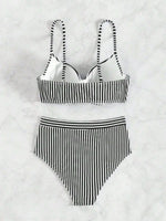 2026 High Waist Bikinis Women Print Push Up Swimsuit Floral Swimwear Female Bathers Bathing Swimming Suit Summer Beachwear
