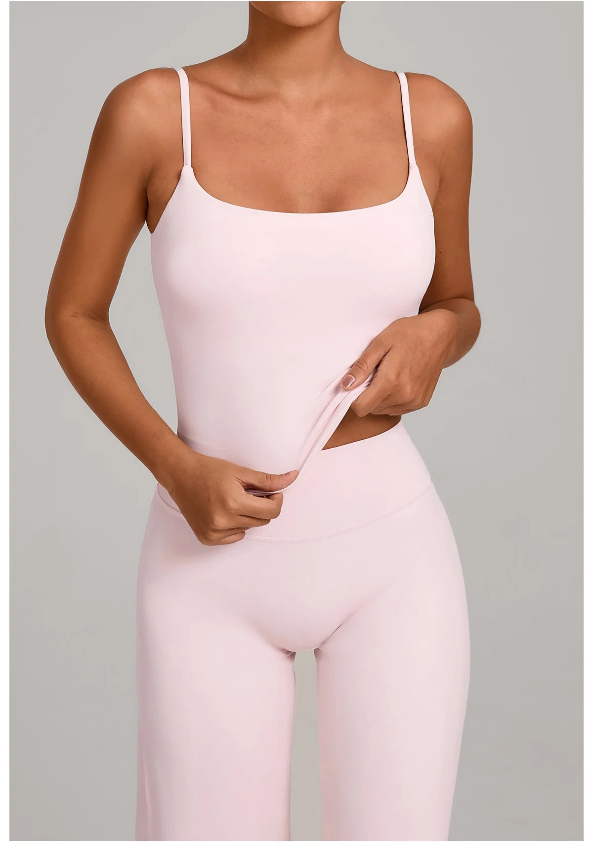 JUREN Shockproof Yoga Vest Running Gym Tank Top Women Fitness Underwear Quick-Dry Workout Bra Female Sports Sleeveless Top Women