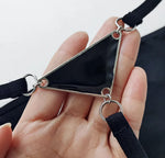 Metal Chain Hot Sexy Women Panties Cotton G String Girls Briefs Letter Thong Erotic Female Underwear Low Waist Intimates