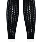 FDYOUI Sexy See-through Bodysuit Women's Long Sleeve Night Club Overalls Black Streetwear Lady Chic One Piece Party Jumpsuits