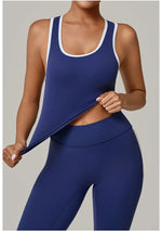Sports Underwear Women's Sports Strappy Top Yoga Vest Fitness Tank Top Gym Beautiful Open Back Bra Running Workout Halter Bra