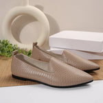 Summer Large Size 43 Women Shoes 2025 Simple Lightweight Flat Shoes Women Pointed Non Slip Soft Sole Casual Shoes Women Loafers