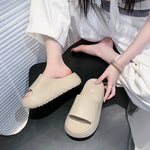 Summer Eva Chunky Platform Slippers Women Comfortable Soft Thick Bottom Sandals Woman 2025 Non Slip Beach Flip Flops Female