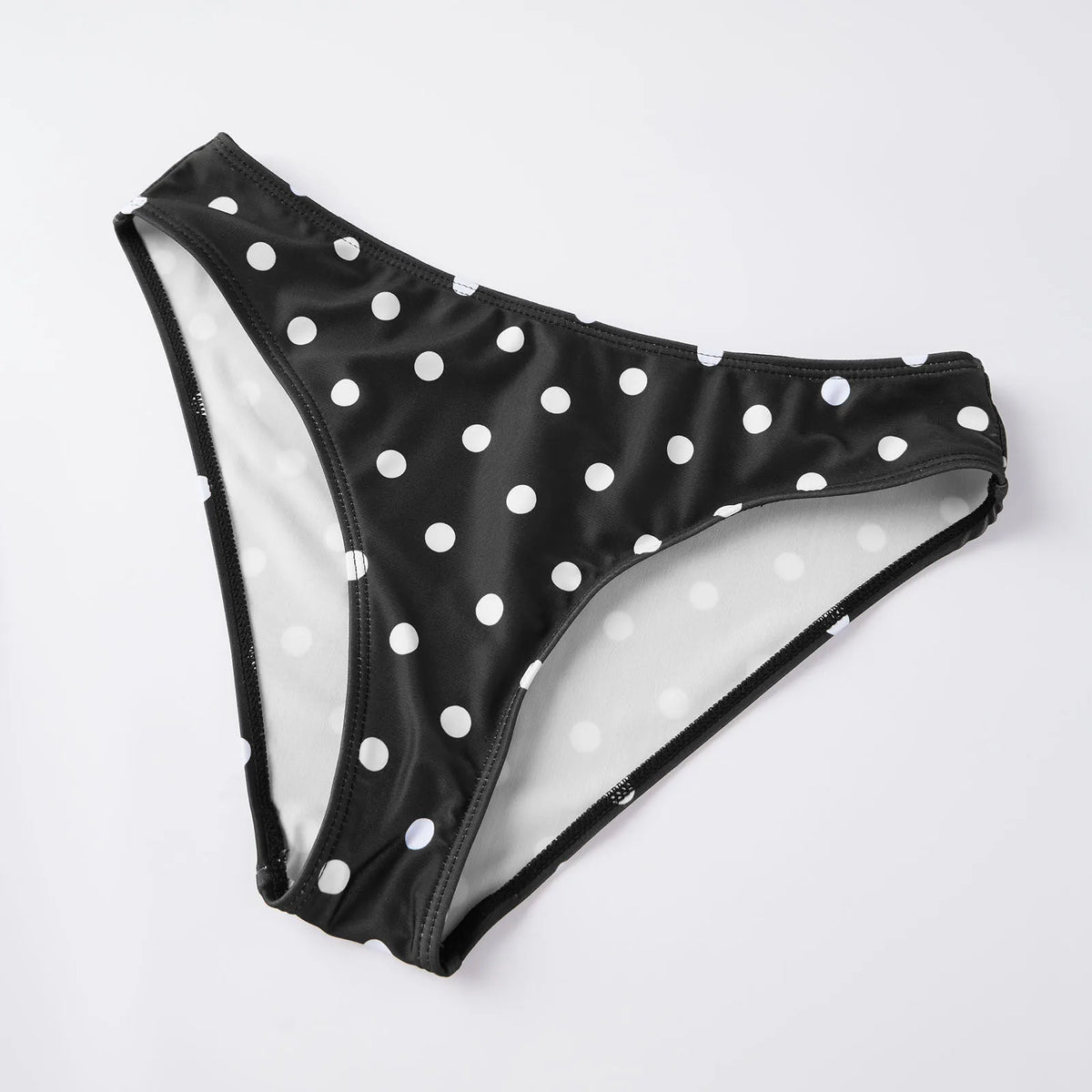 Women 4 Piece Swimsuit Dots Print Bikini Sets Bra Thongs Sheer Pants Cover-ups Scarf Bathing Suit for Beach Pool