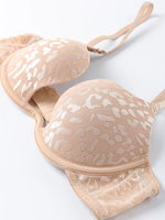 Solid Underwire Bra push up Lingerie comfort padded bra lift up thick cup lace bralette