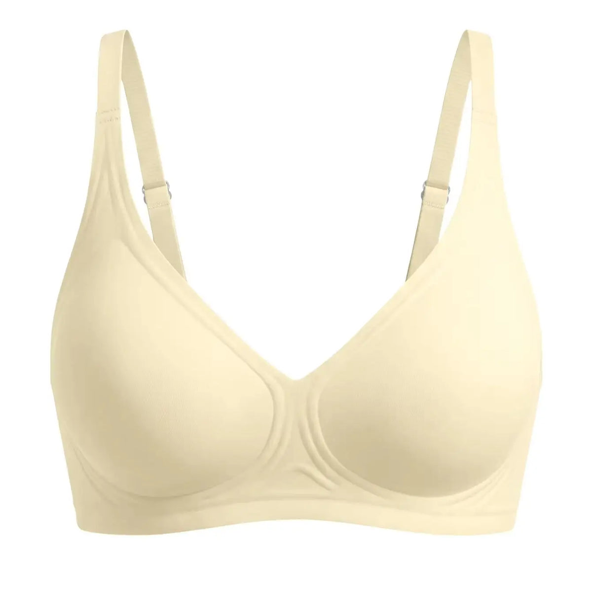 Seamless Jelly Bra for Women Soft Support Wireless No Trace Push Up Comfortable Yoga Daily Wear Brassiere Adjustable Straps