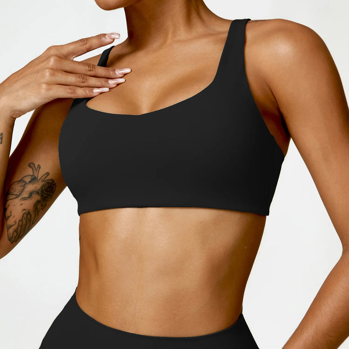 Women Underwear Sports Bras For Fitness Yoga Running Jogging Gym Wear Stretch Padded Sling Sport TopAthletic Vest Yoga Bra