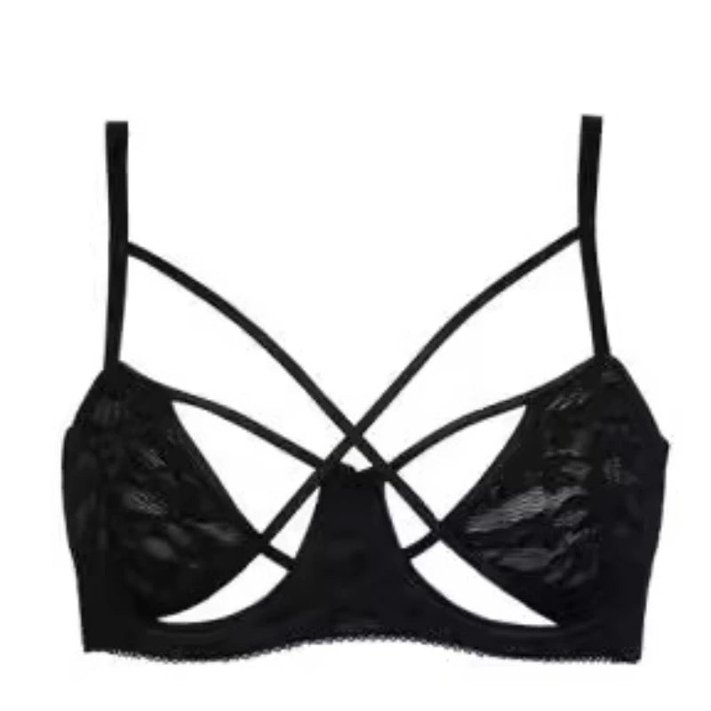 Sexy Tushy Bodysuit for Women Halter Neck Sheer Open Back Sensual Jumpsuit Push Up Gathers Breasts Anti Sagging Underwear MOYISU